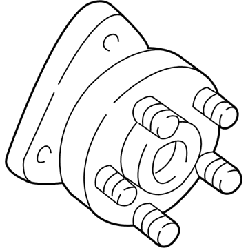 Chevy 84641365 Front Hub & Bearing