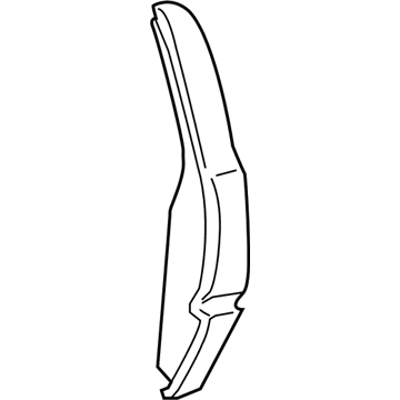 GM 15647768 Side Panel, Rear Passenger Side 15647768 GM Side Panel, Rear Passenger Side Illustration 1 of 1