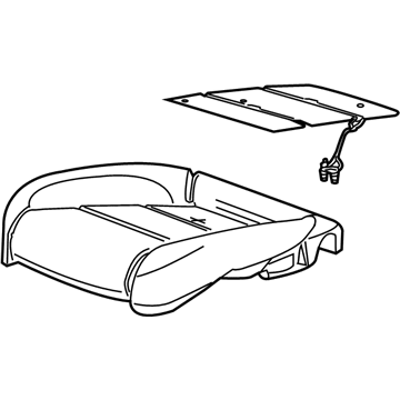 Chevy Trax Seat Cushion - 95077849