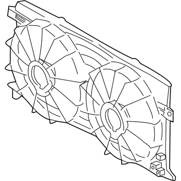 Buick LeSabre Fan Shroud - 12487606