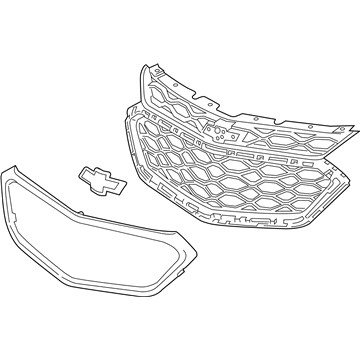 Chevy 84384738 Grille Assembly