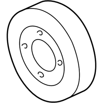 Buick 14091833 Pulley