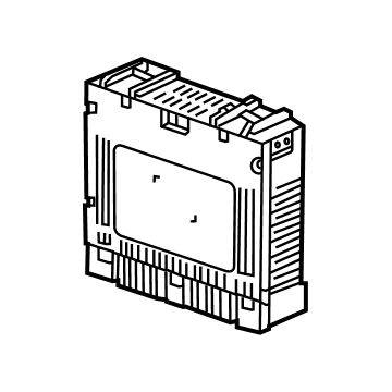 GM 86810837 Radio 86810837 GM Radio Illustration 1 of 1