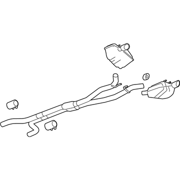 Chevy 22990285 Muffler & Pipe