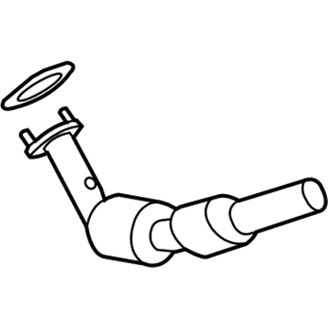 Chevy 92247640 Converter & Pipe
