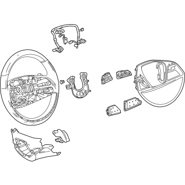 Cadillac 85093788 Steering Wheel