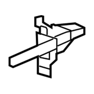 94736965 GM Lower Molding Rear Bracket Illustration 1 of 1