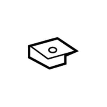 Chevy 11515638 Outer Filler U-Nut