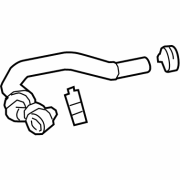Chevy 84906242 Heater Hose