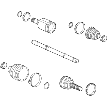 Buick 60006370 Axle Assembly