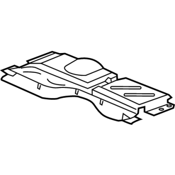 Chevy 15081303 Rear Shield