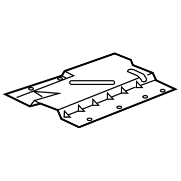 Chevy 84154095 Heat Shield