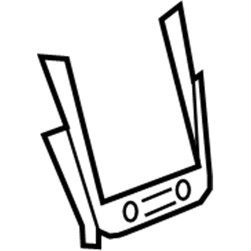 Chevy 20989771 Center Bezel
