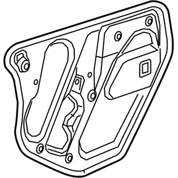 Chevy 42841290 Water Deflector
