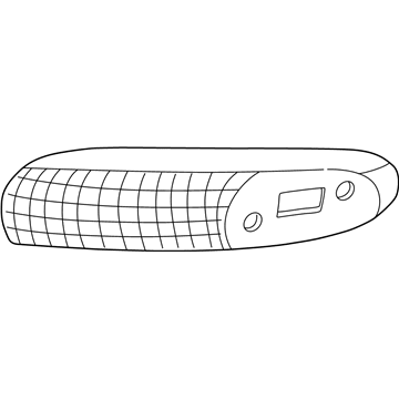 10301356 GM Parking & Side Lamp, Passenger Side Illustration 1 of 1