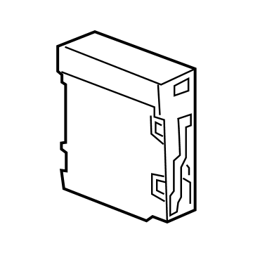 85138666 GM Radio Illustration 1 of 1