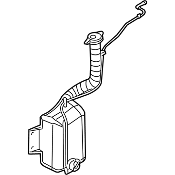 Saturn Windshield Washer Fluid Reservoir - 22681881