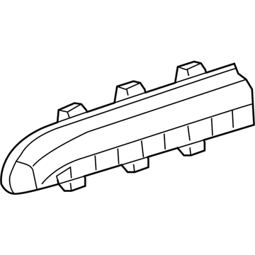 GM 19184874 Glove Box Assembly Stopper 19184874 GM Glove Box Assembly Stopper Illustration 1 of 1