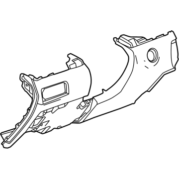 GMC 26371214 Knee Bolster