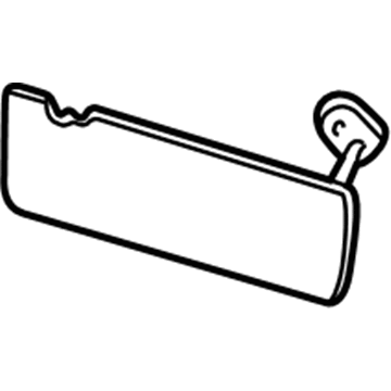 Chevy S10 Sun Visor - 15107035
