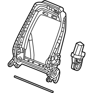 Cadillac 13562380 Seat Back Frame