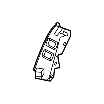 Cadillac 86507615 Lumbar Support