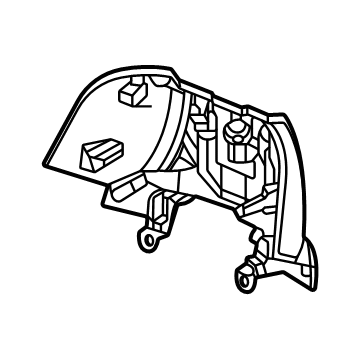 Cadillac 13553487 Seat Back Panel
