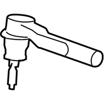 GM 19418690 Outer Tie Rod, Green Line 19418690 GM Outer Tie Rod, Green Line Illustration 1 of 1