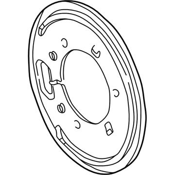 Buick 25990084 Backing Plate