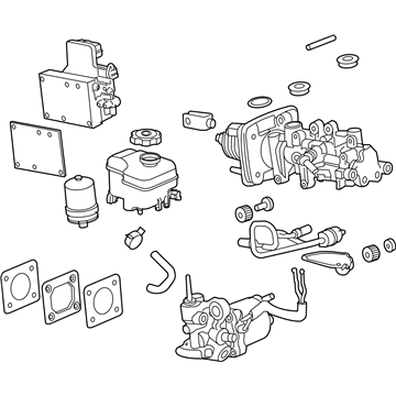 Hummer Brake Master Cylinder Repair Kit - 19258790