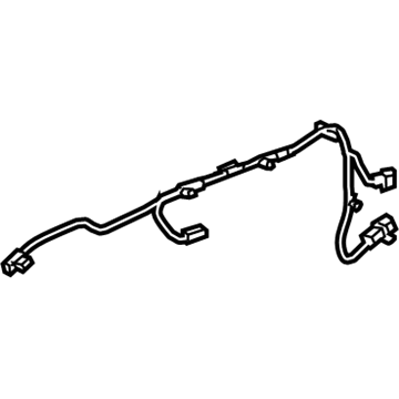 GM 23382074 Wire Harness, Rear Driver Side 23382074 GM Wire Harness, Rear Driver Side Illustration 1 of 1