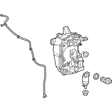 Chevy Trailblazer Windshield Washer Fluid Reservoir - 42768770