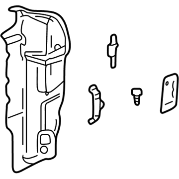 Pontiac 10300681 Inner Pillar
