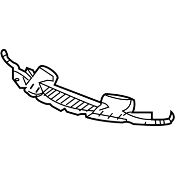 25817337 GM Lower Bracket Illustration 1 of 1