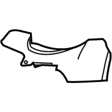 GM 15823958 Support Bracket, Passenger Side 15823958 GM Support Bracket, Passenger Side Illustration 1 of 1