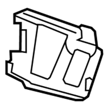 GM 20826970 Outer Support, Driver Side 20826970 GM Outer Support, Driver Side Illustration 1 of 1