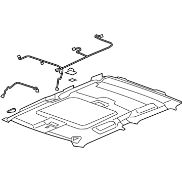 94703567 GM Headliner Illustration 1 of 1
