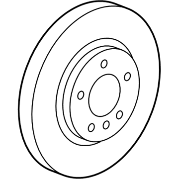 Chevy Impala Brake Rotor - 23127613