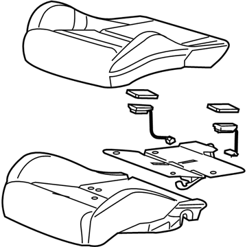 Cadillac 84567212 Cushion Assembly