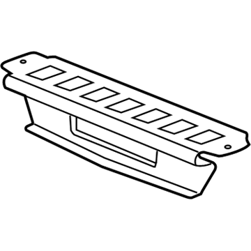 GM 25939880 Impact Bar 25939880 GM Impact Bar Illustration 1 of 1