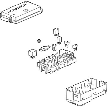 Hummer Relay Block - 25796965