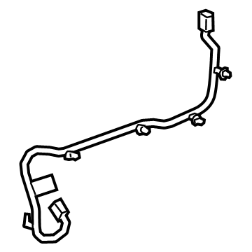 GM 85102564 Harness, Rear Passenger Side 85102564 GM Harness, Rear Passenger Side Illustration 1 of 1