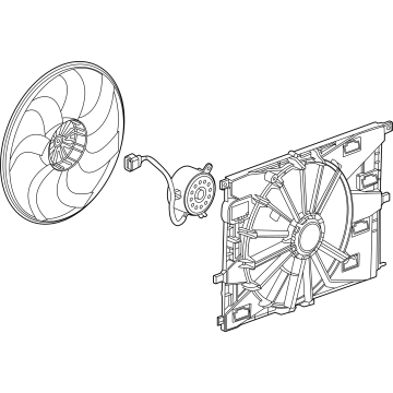 Buick Envista A/C Condenser Fan - 42727114