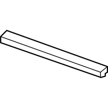 GM 22731300 Radiator Upper Seal 22731300 GM Radiator Upper Seal Illustration 1 of 1