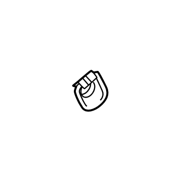 Cadillac 23249466 Tie Down Hook
