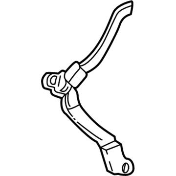 Chevy 12513032 Retractor Assembly