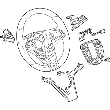 Chevy 22909521 Steering Wheel