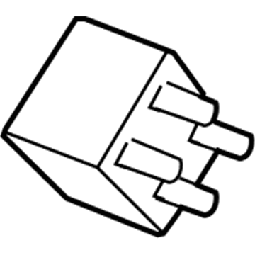 Buick 13503102 Fan Relay