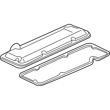 GM 12363166 Valve Cover 12363166 GM Valve Cover Illustration 1 of 1