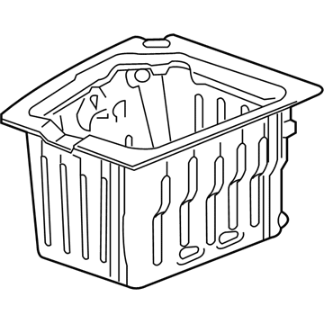 23452381 GM Battery Box Illustration 1 of 1